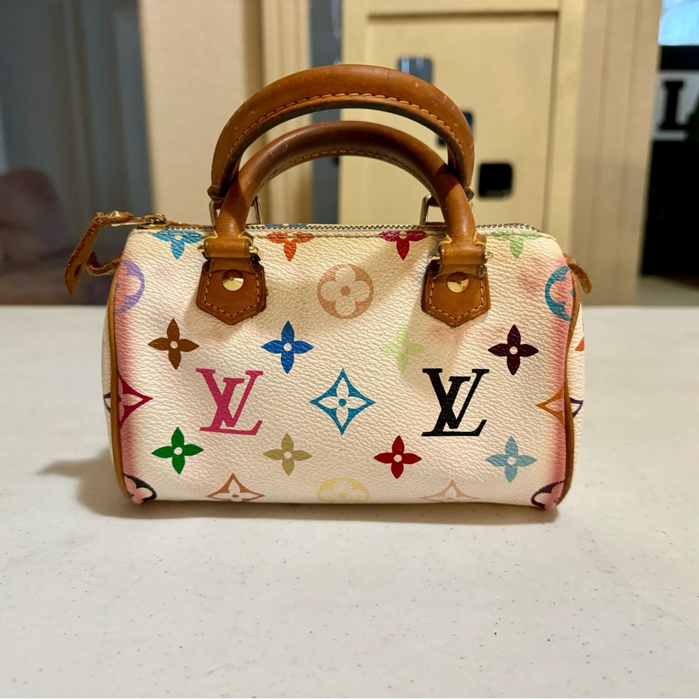 Louis Vuitton Multicolor Takashi Murakami Mini Speedy